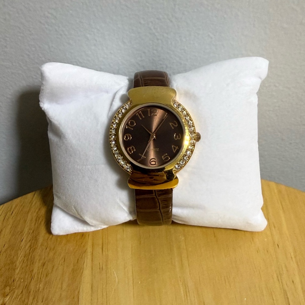 Chico’s Brown Leather Women’s Watch